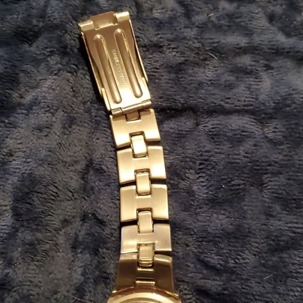 Swiss Navy Gold &‎ Silver Analog Watch